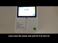 持ち運び可能な耐久性のある 3チャネル 12リードECGマシン 犬猫のための効率的な心臓スクリーニング