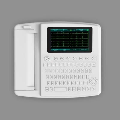 プリンターが付いているフル キーボードの病院の心電図EKG機械