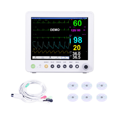 ICU ベッドサイド マルチパラメータモニター 医療 12.1 インチ マルチパラメータ患者モニター