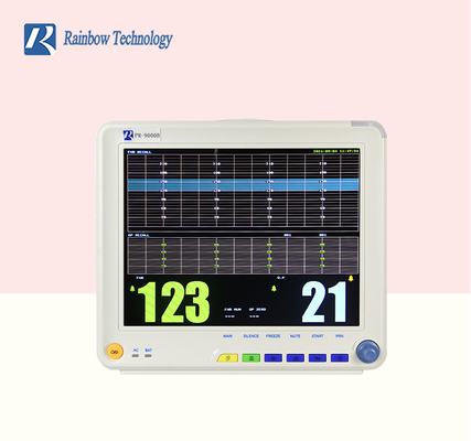 ISOは胎児の心拍数のモニター反ESUを12.1インチ色TFTの表示証明した