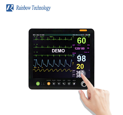 医学220V Multi Parameter Monitor Patient 15 Inch Touch Screen Monitor