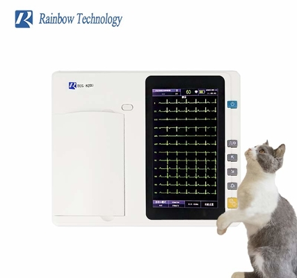 7インチTFT LCDの表示が付いている3つのチャネルの獣医の臨床分析的な器械