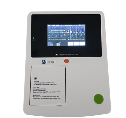 4.3インチタッチスクリーン 身体健康モニタリングのための医療ECG機器 ISO認証