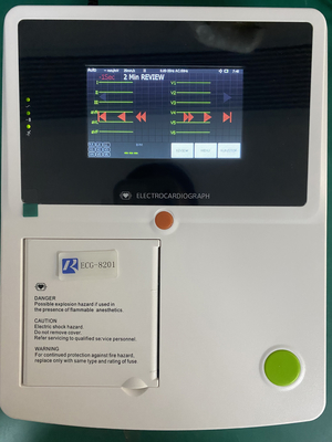 4.3インチタッチスクリーン 身体健康モニタリングのための医療ECG機器 ISO認証
