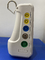 PM-9000多変数徴候の救急車ECGの忍耐強いモニターの応急処置7インチ