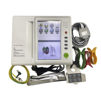 12チャネル 低価格 ポータブル ハンドヘルデッド メディカルホルダー 12 Lead Ecg Ekg デジタルマシン