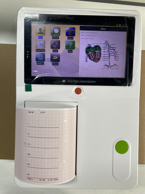 標準 12 リード ホルター ECG 電極 6 チャンネル電動心電図