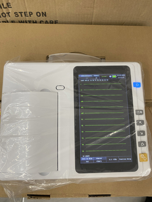 7インチカラーTFT-LCDタッチスクリーン 電気心臓図 デジタルECGマシン