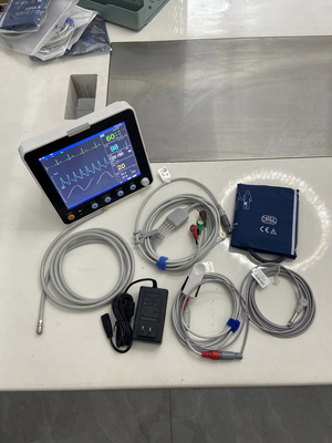 病院ICUのための8インチLCDスクリーンマルチパラメータ患者モニター