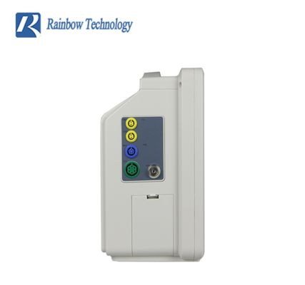 タッチスクリーンとカラーLCDディスプレイを備えた、ECG/HR/RESP/SPO2/NIBP/体温モニタリング用のポータブル12.1インチマルチパラメータ患者モニター