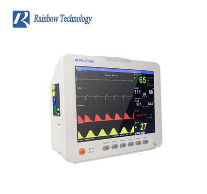 ISO FSC承認マルチパラメータ患者モニター、7言語対応、病院、クリニック、在宅看護向け2年間の有効期限