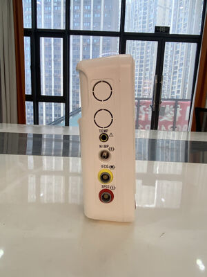 ポータブル10インチ救急病棟医療用ECGモニター 多パラメータ集中治療ポータブル心電図モニター