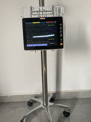 8インチカラーTFTディスプレイ マルチパラメータ患者モニター ISO認証とトレリー/壁支架互換性