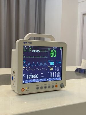 患者モニター 多パラメータ 生命症状モニター 病院 ポータブル 医療 患者モニター