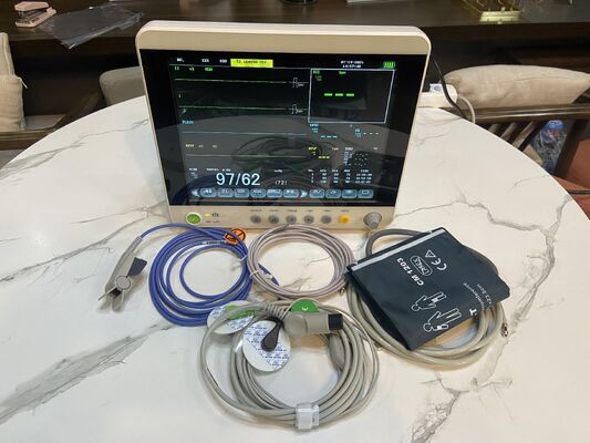 ECG 12.1 インチ スクリーン 6 多パラメータ 患者モニター 病院 家庭用 ISO13485 認定 II クラス 医療機器 ICU