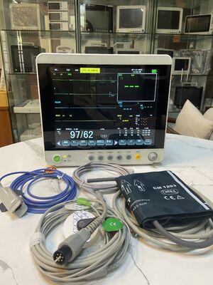 医療用モジュラー式電動マルチパラメーター患者モニター 6パラメーター 12.1インチカラータッチスクリーン 病院救急外来用