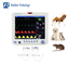 PM-9000A+の12.1インチは医院のための獣医の忍耐強いモニターの飼い犬猫の獣医ECGを診察する